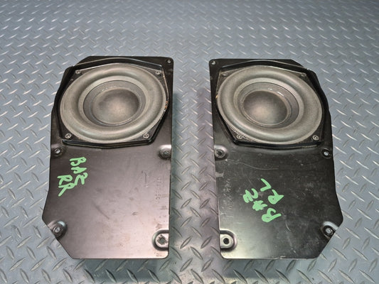 03-08 BMW E85 Z4 Set of 2 Rear TOP Hi-fi Subwoofer Speaker w Bracket 101K OEM