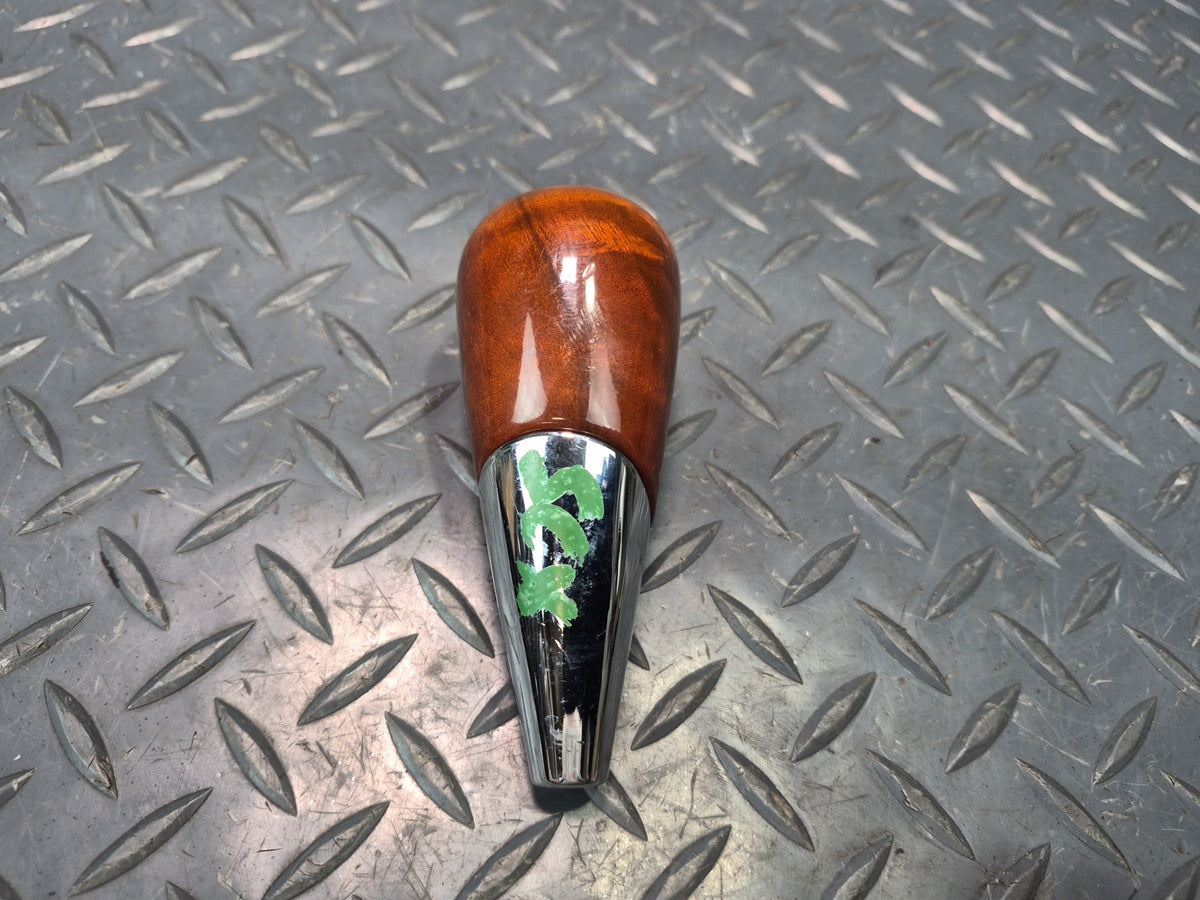 02-10 Lexus UZZ40L SC430 A/T Automatic Transmission Shifter Shift Wood Knob OEM