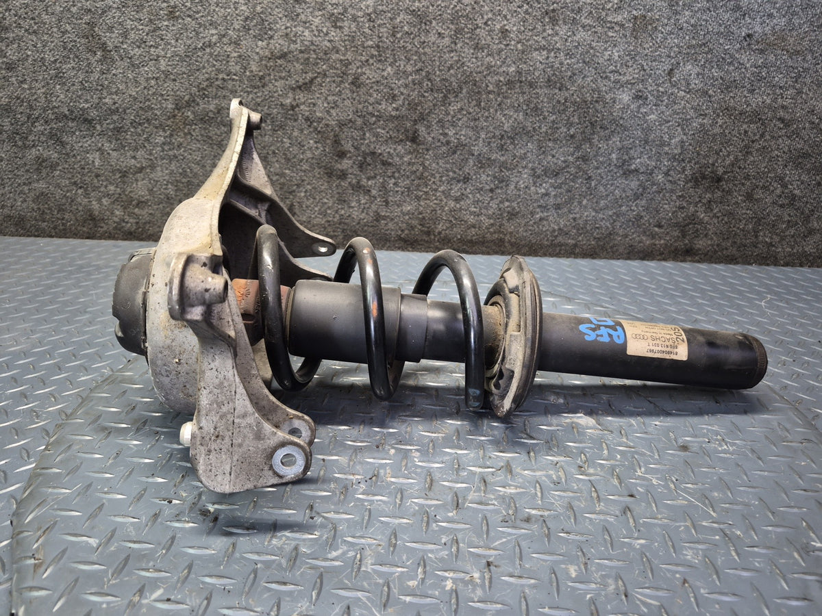 13-15 Audi RS5 8F7 Front Left Strut Shock Absorber Spring Assembly OEM