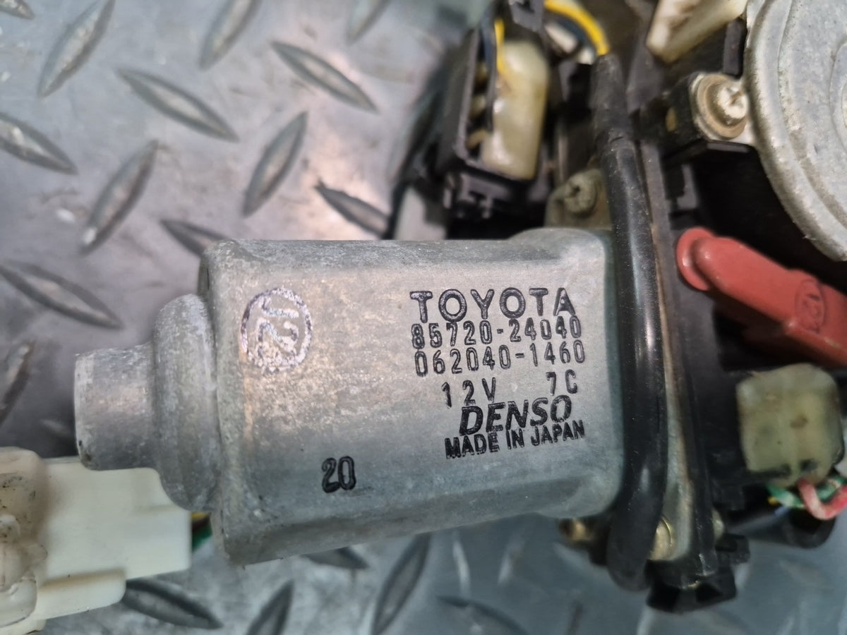 02-10 Lexus UZZ40L SC430 Front Left Door Window Regulator w Motor OEM