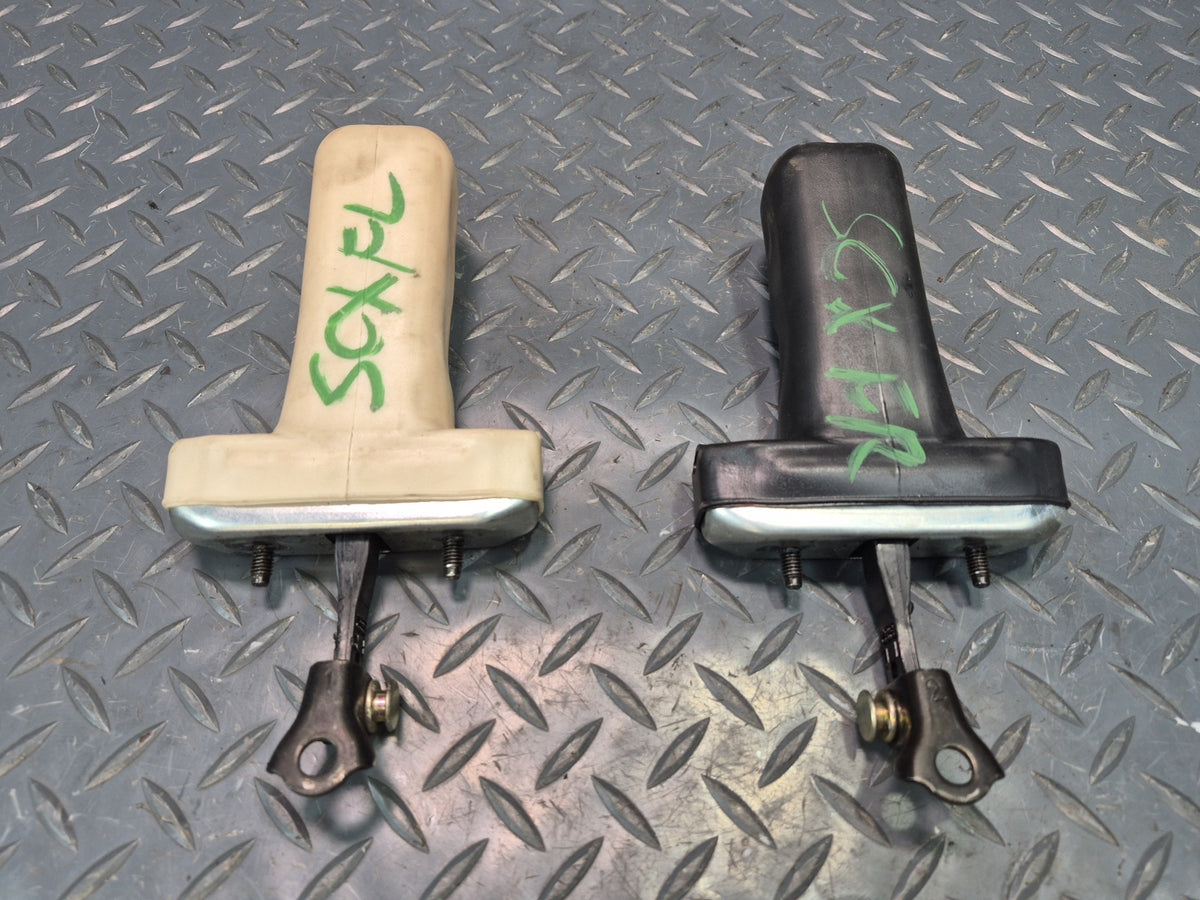 02-10 Lexus UZZ40L SC430 Set of 2 Left & Right Door Check Stopper Strap OEM