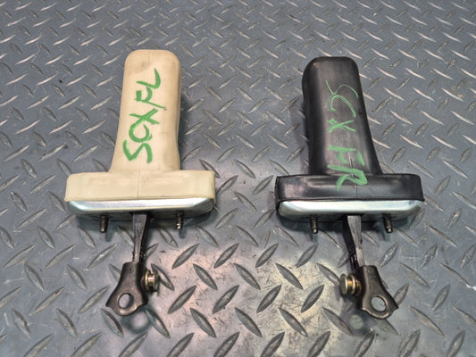 02-10 Lexus UZZ40L SC430 Set of 2 Left & Right Door Check Stopper Strap OEM