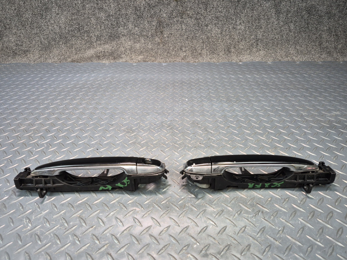 02-10 Lexus UZZ40L SC430 Set of 2 Left & Right Door Exterior Handle Black OEM
