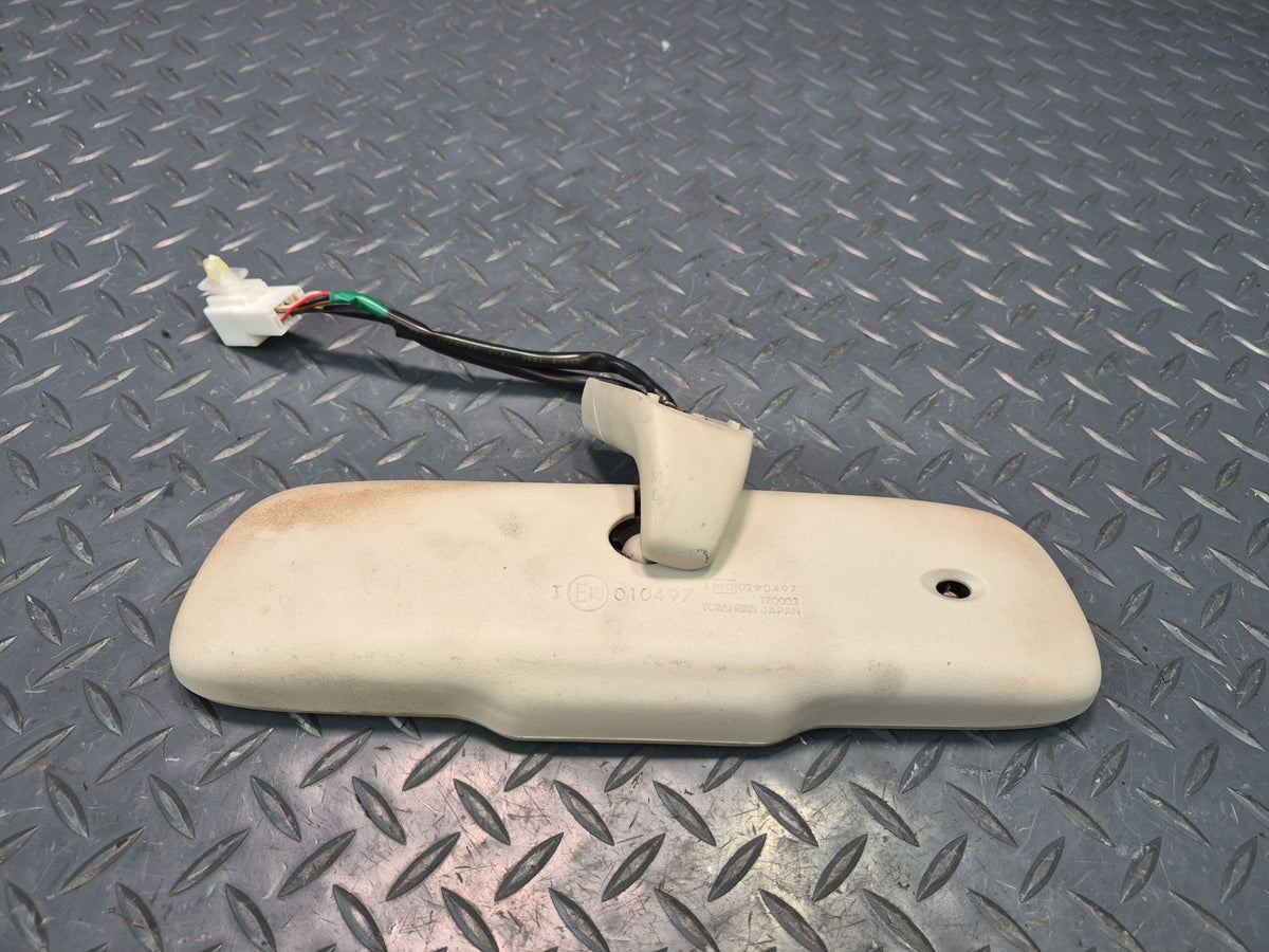 02-10 Lexus UZZ40L SC430 Auto Dimming Interior Rear View Mirror OEM Damaged
