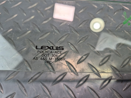 02-10 Lexus UZZ40L SC430 Rear Interior Wind Deflector OEM