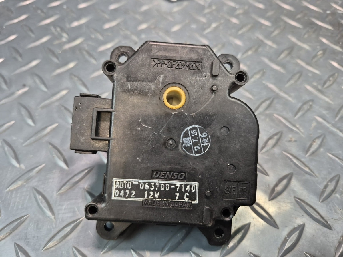 02-10 Lexus SC430 Set of 5 A/C Heater Flap Door Actuator Motor w Wiring OEM