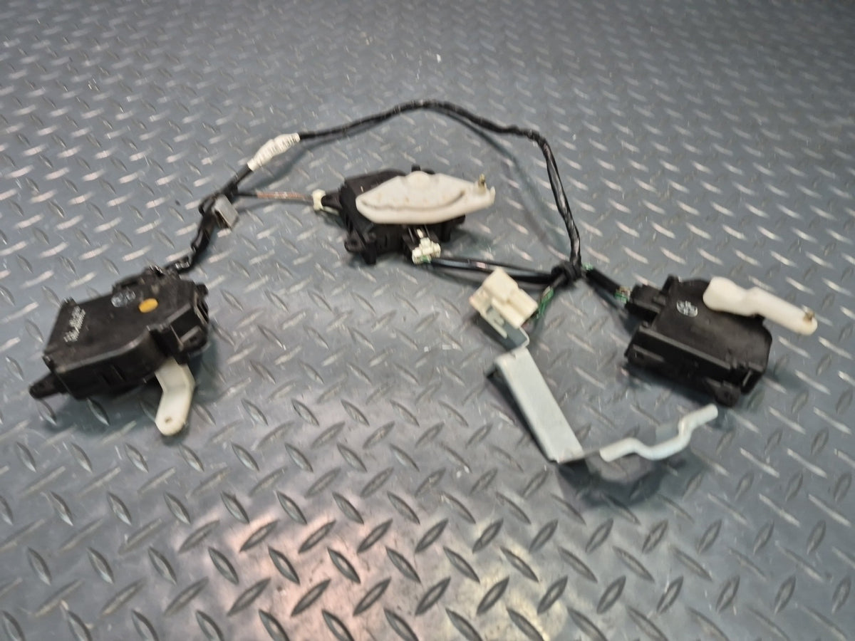 02-10 Lexus SC430 Set of 5 A/C Heater Flap Door Actuator Motor w Wiring OEM