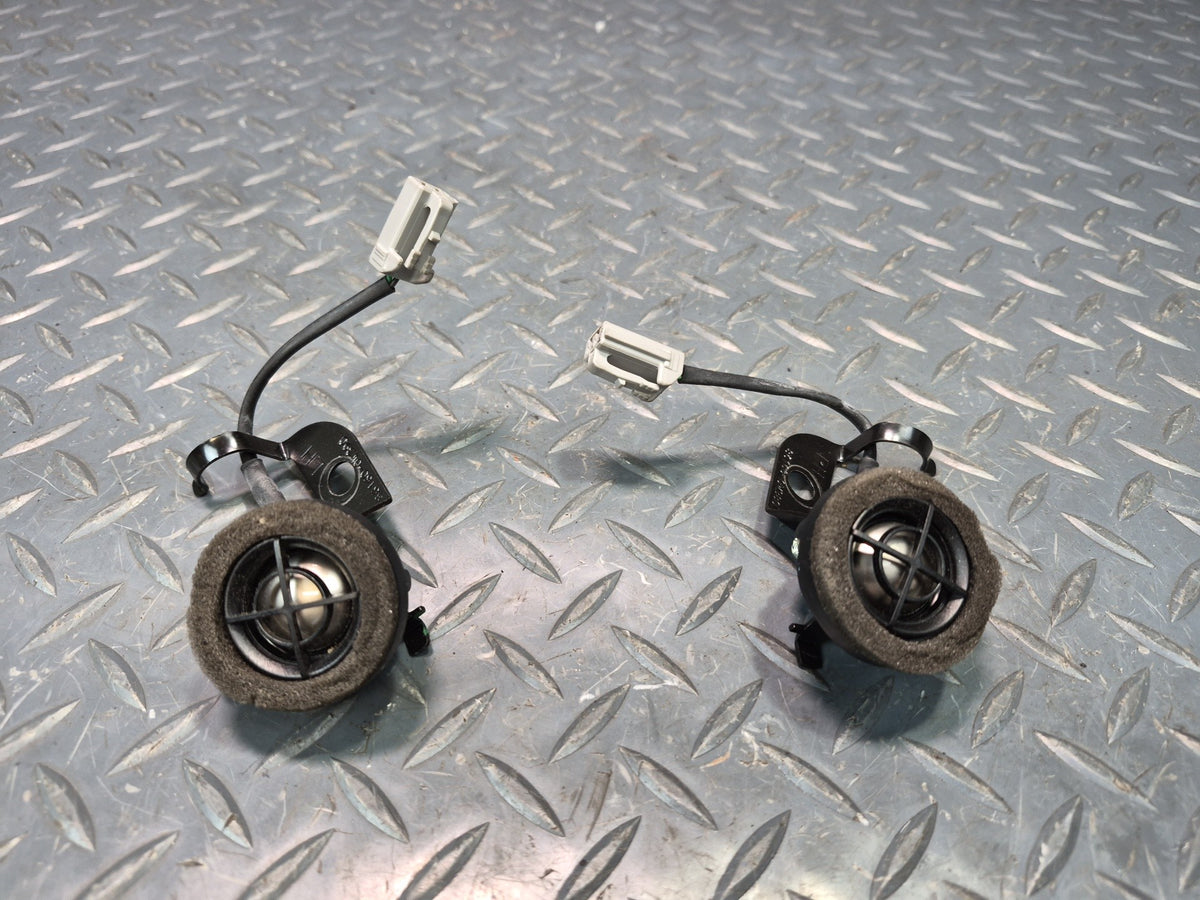 02-10 Lexus UZZ40L SC430 Set of 2 Front Mark Levinson Tweeter Speaker OEM