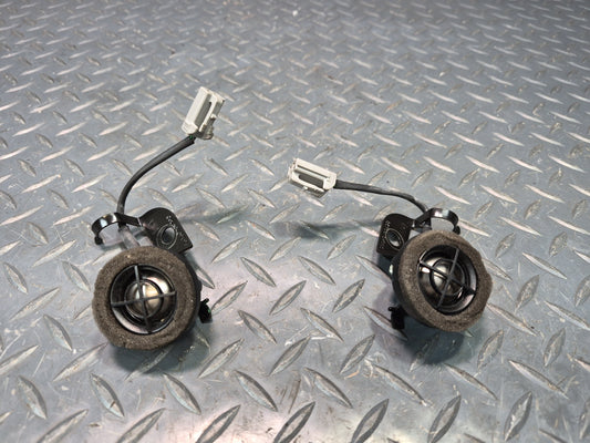 02-10 Lexus UZZ40L SC430 Set of 2 Front Mark Levinson Tweeter Speaker OEM