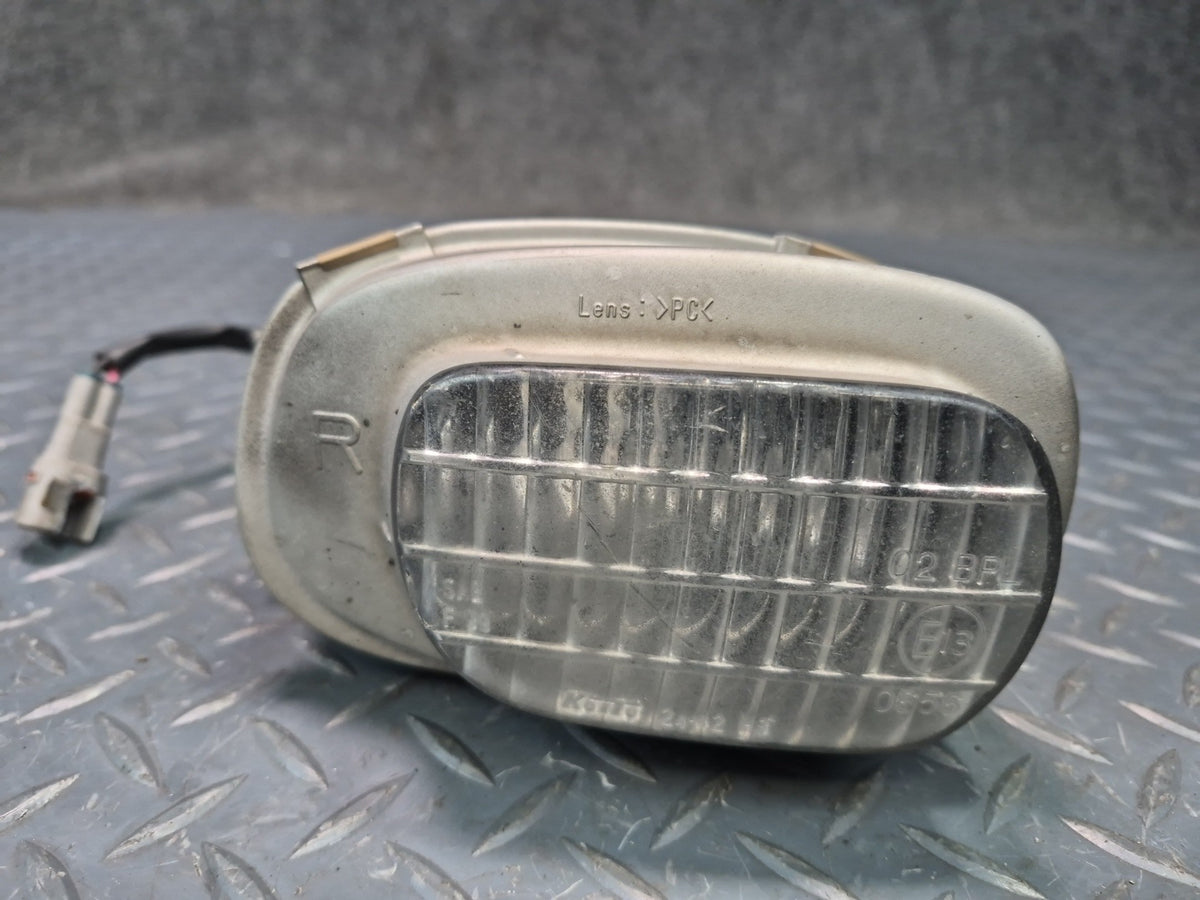 02-10 Lexus SC430 UZZ40L Set of 2 Front Bumper Left & Right Fog Light Lamp OEM