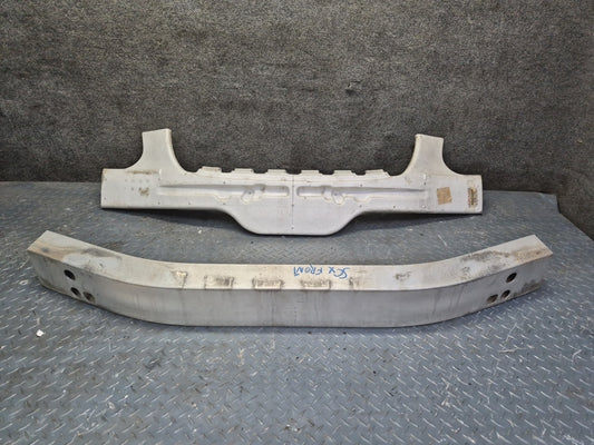 02-05 Lexus UZZ40L SC430 Front Bumper Impact Reinforcement Bar w Absorber OEM