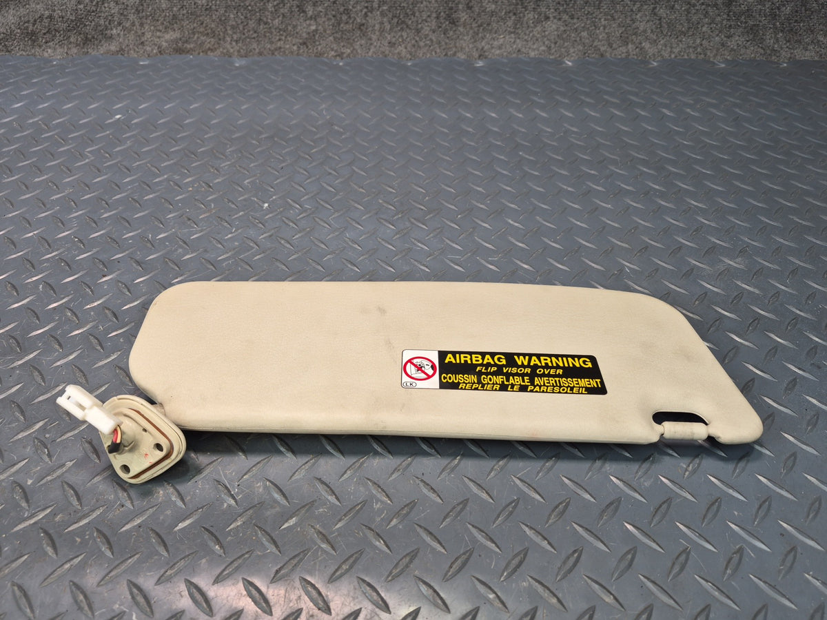 02-05 Lexus UZZ40L SC430 Set of 2 Front Left & Right Sun Visor OEM