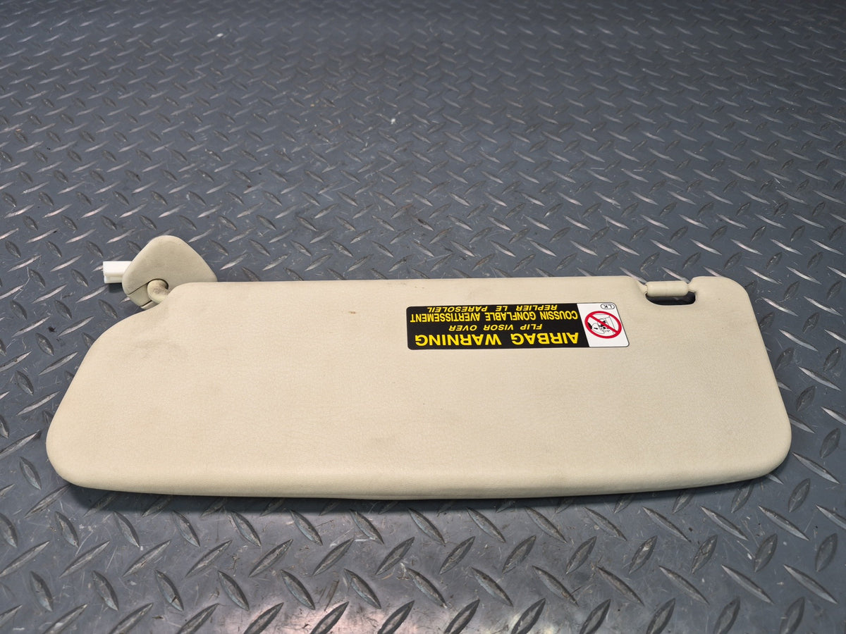 02-05 Lexus UZZ40L SC430 Set of 2 Front Left & Right Sun Visor OEM