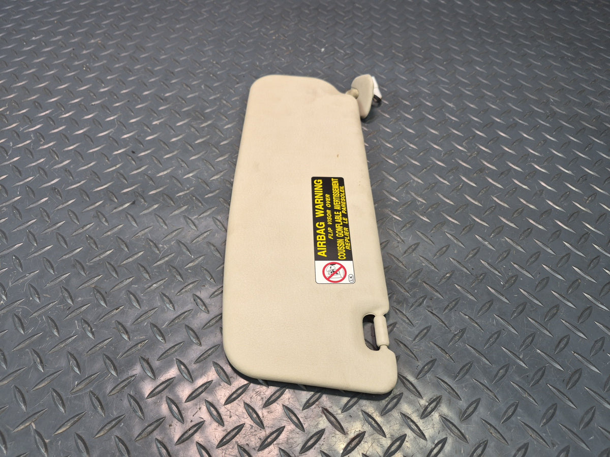 02-05 Lexus UZZ40L SC430 Set of 2 Front Left & Right Sun Visor OEM