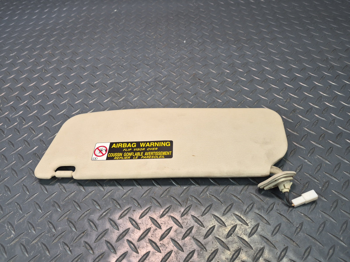 02-05 Lexus UZZ40L SC430 Set of 2 Front Left & Right Sun Visor OEM