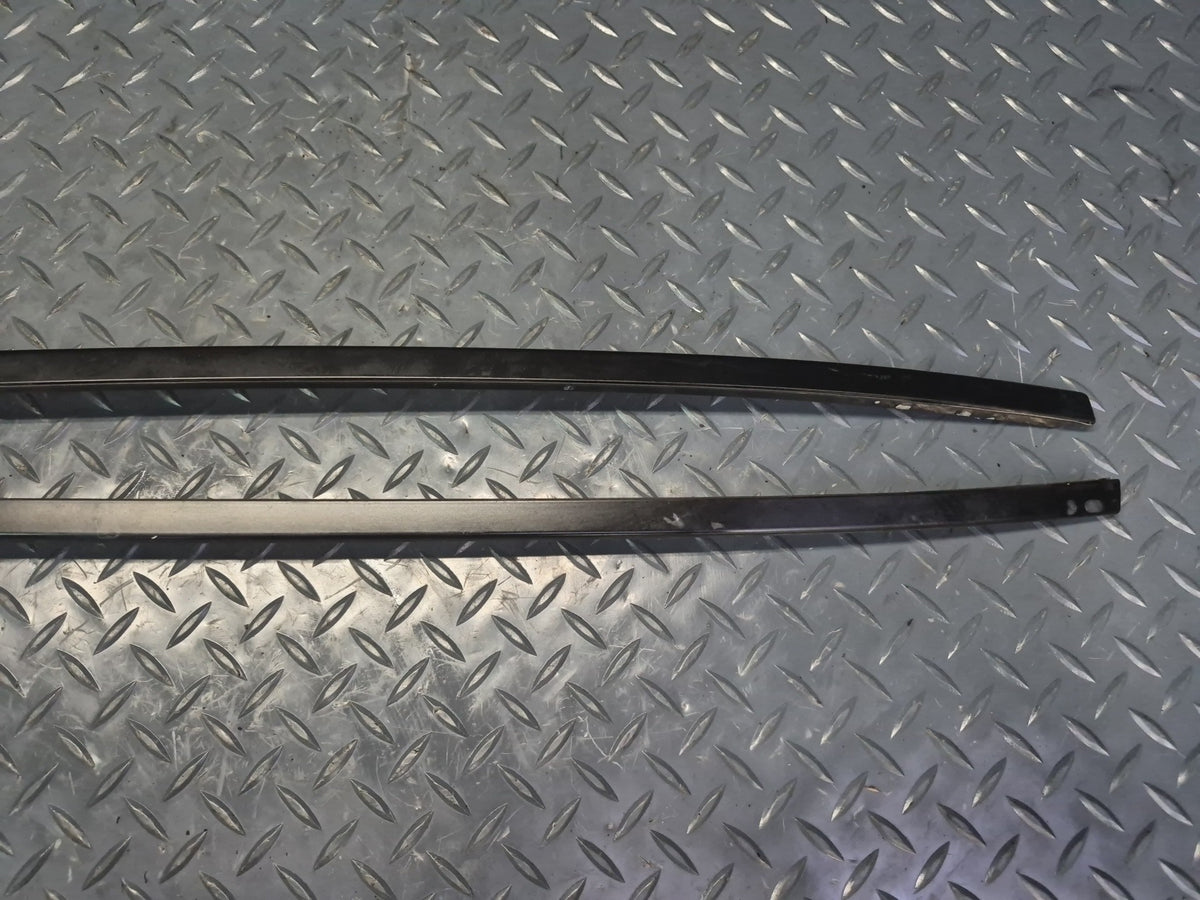 08-10 Porsche Cayenne 957 Front Windshield Exterior A Pillar Trim Molding Set