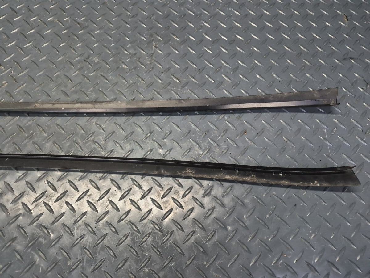 08-10 Porsche Cayenne 957 Front Windshield Exterior A Pillar Trim Molding Set
