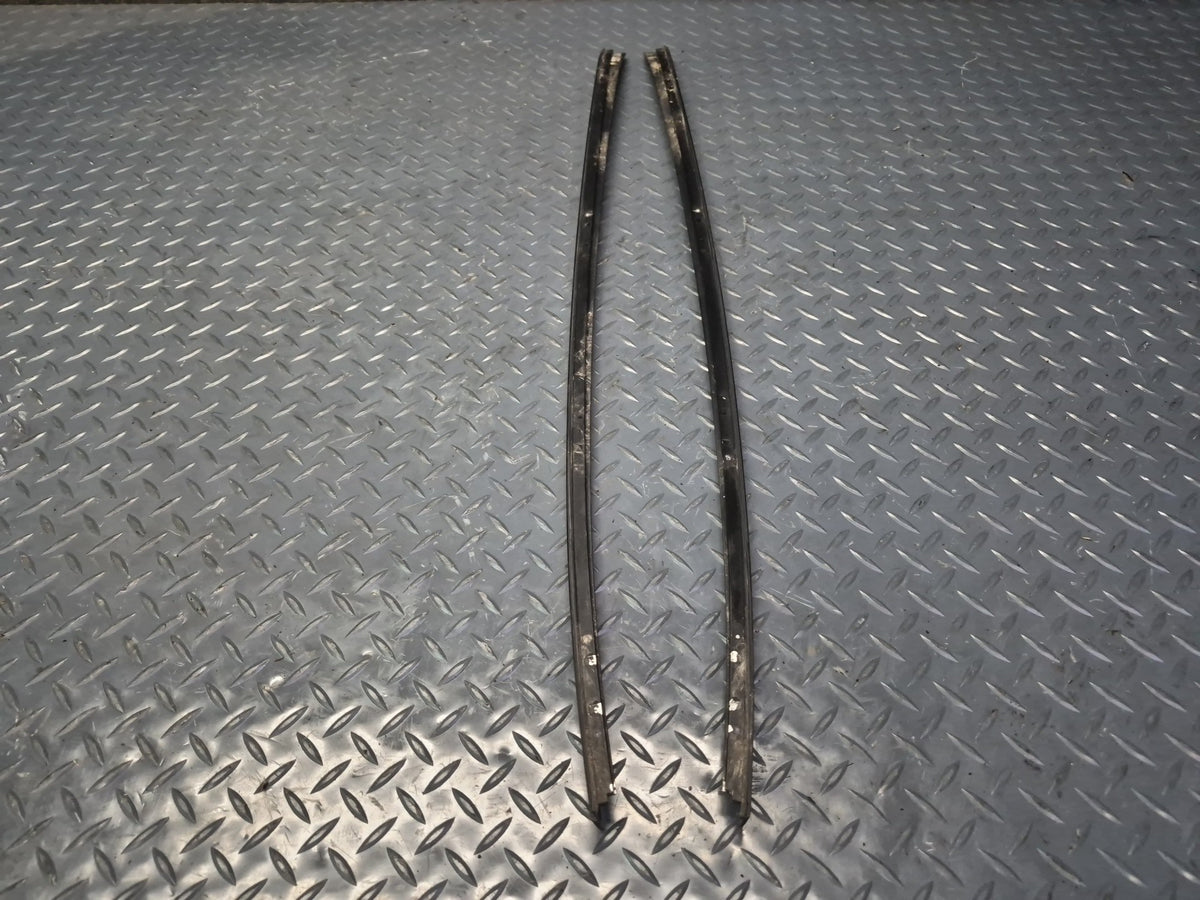 08-10 Porsche Cayenne 957 Front Windshield Exterior A Pillar Trim Molding Set