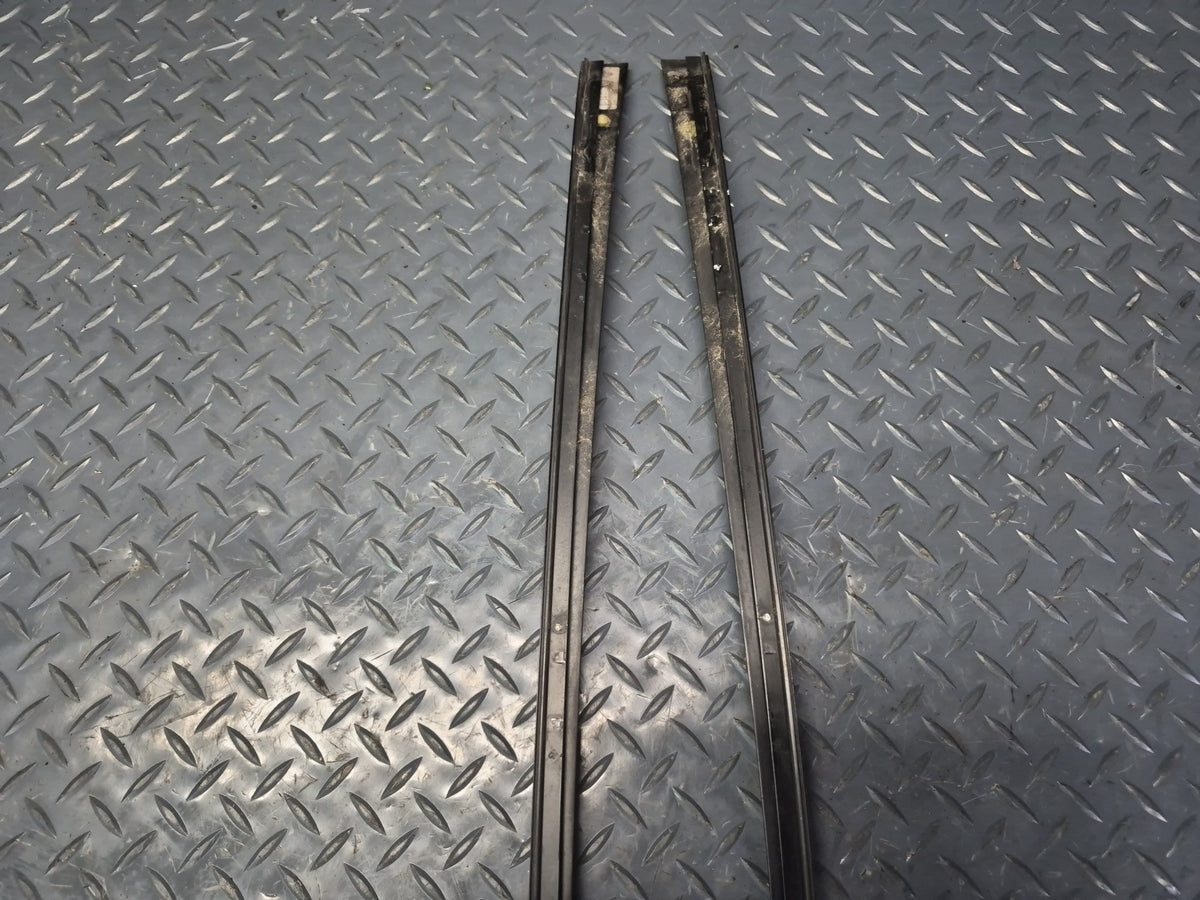 08-10 Porsche Cayenne 957 Front Windshield Exterior A Pillar Trim Molding Set