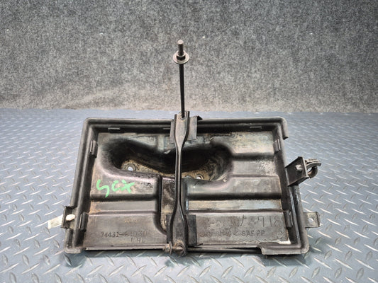 02-10 Lexus UZZ40L SC430 Battery Tray Holder Support Bracket 74431-24030 OEM