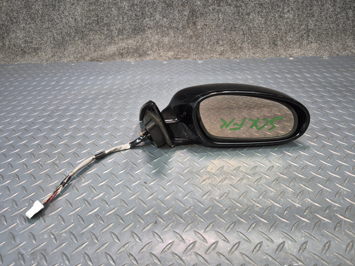 02-05 Lexus SC430 Right Door Exterior Side View Heated Mirror Black OEM