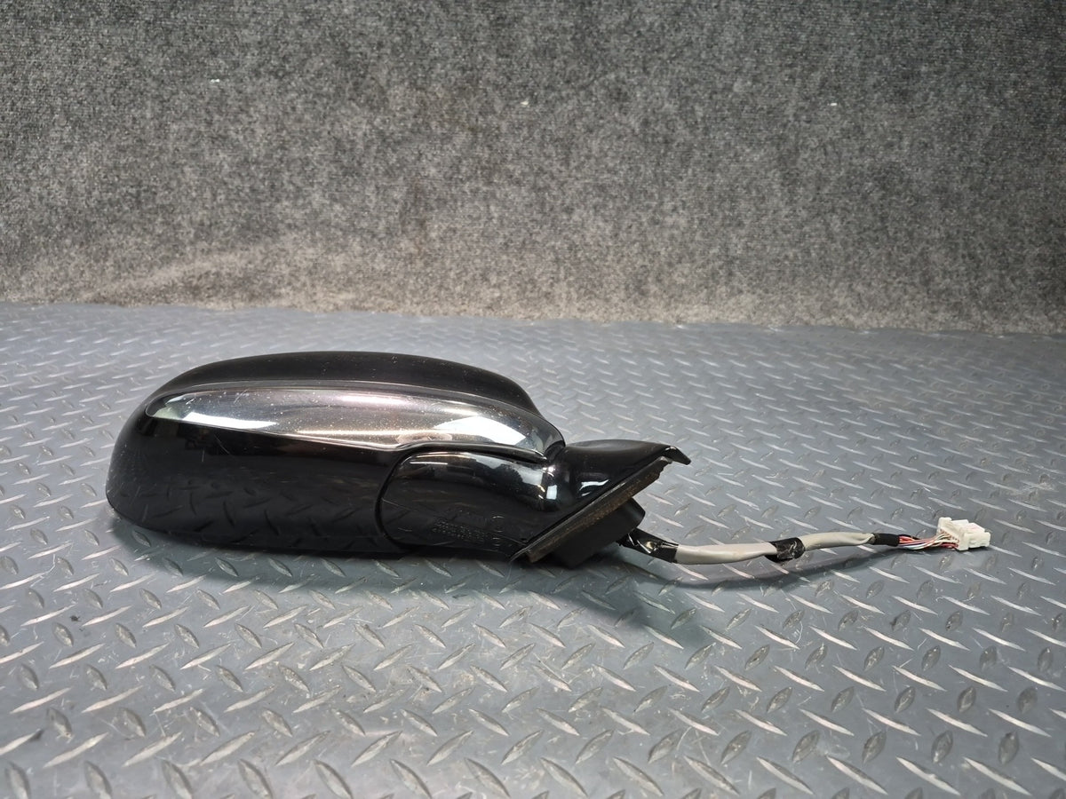 02-05 Lexus SC430 Right Door Exterior Side View Heated Mirror Black OEM