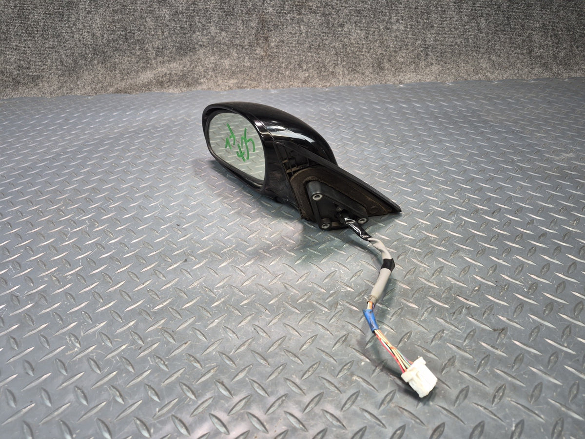 02-08 Lexus SC430 Left Door Exterior Side View Heated Mirror Black OEM