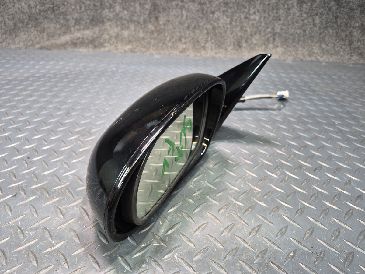 02-08 Lexus SC430 Left Door Exterior Side View Heated Mirror Black OEM