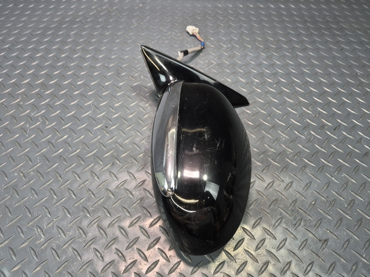 02-08 Lexus SC430 Left Door Exterior Side View Heated Mirror Black OEM