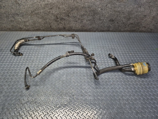 02-10 Lexus UZZ40L SC430 Power Steering Pressure Hose Pipe Line Tank Set OEM