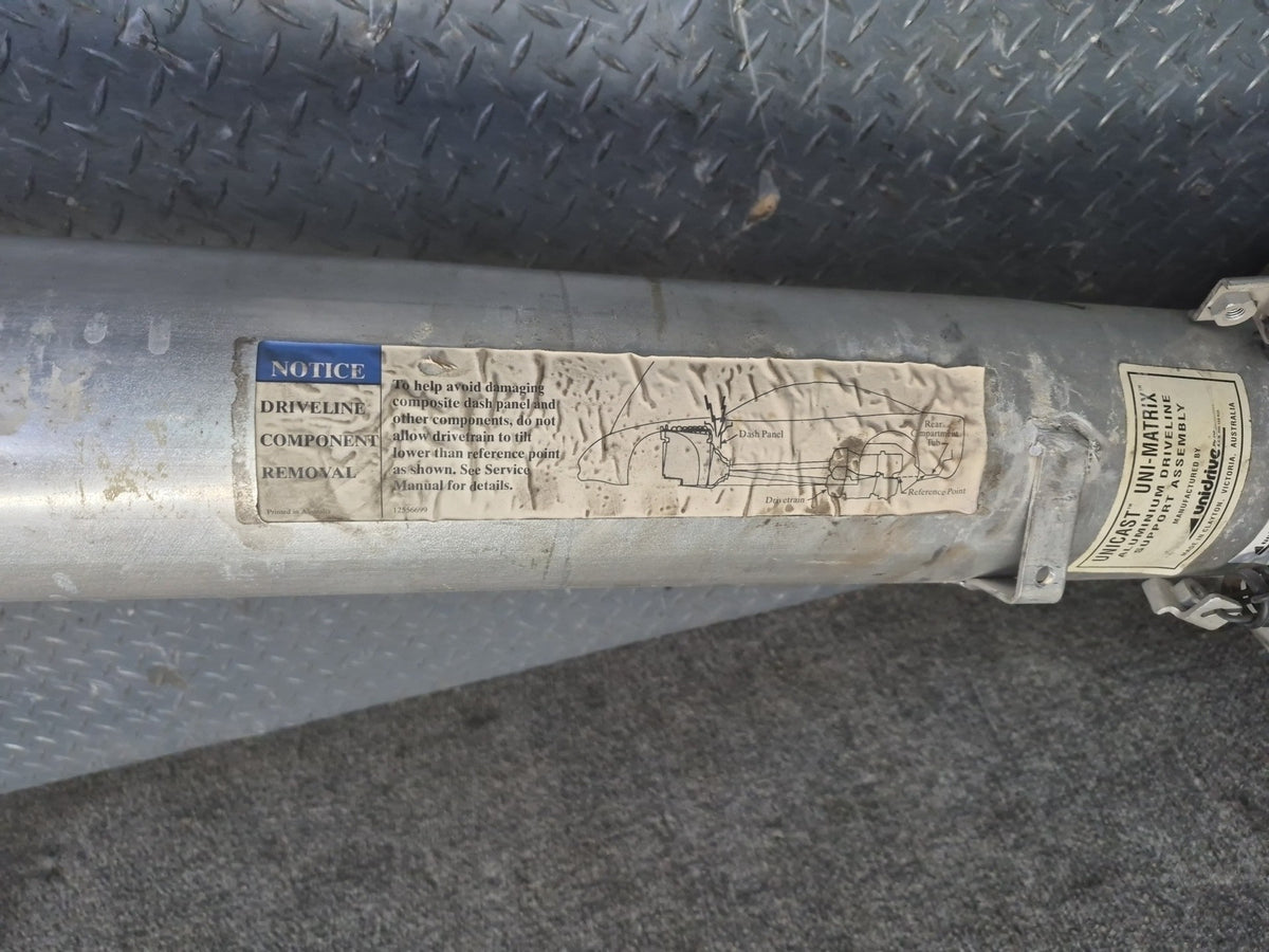 97-99 Chevrolet Corvette C5 A/T Auto Transmission Torque Tube Driveshaft 65K OEM