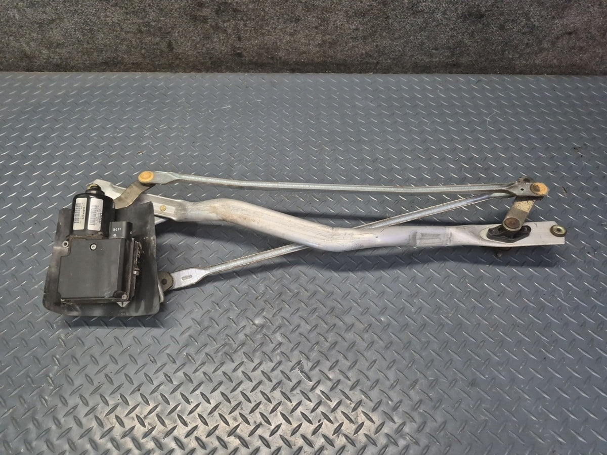97-04 Chevrolet Corvette C5 Windshield Wiper Transmission Linkage w Motor OEM