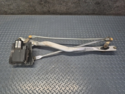 97-04 Chevrolet Corvette C5 Windshield Wiper Transmission Linkage w Motor OEM