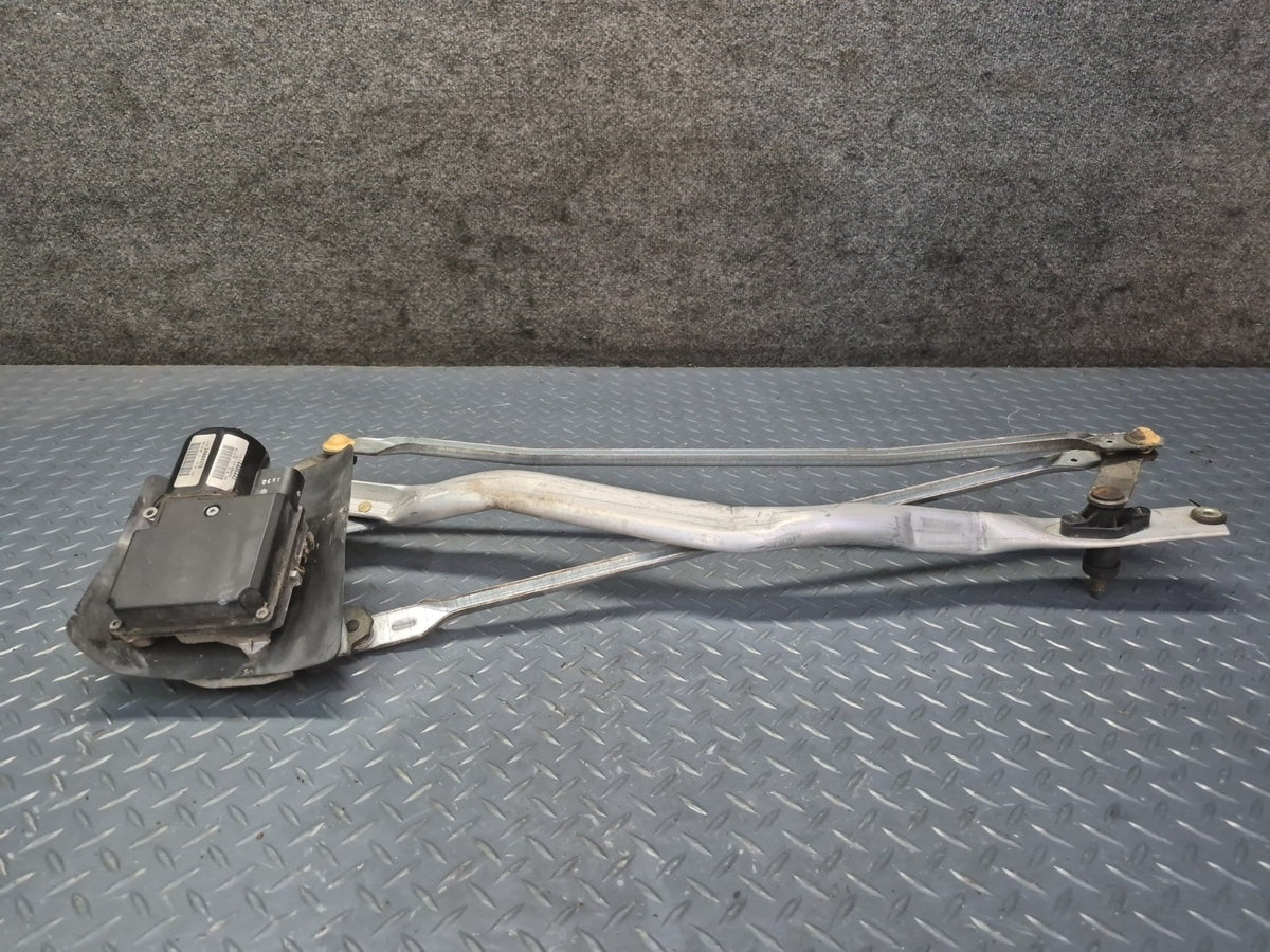 97-04 Chevrolet Corvette C5 Windshield Wiper Transmission Linkage w Motor OEM