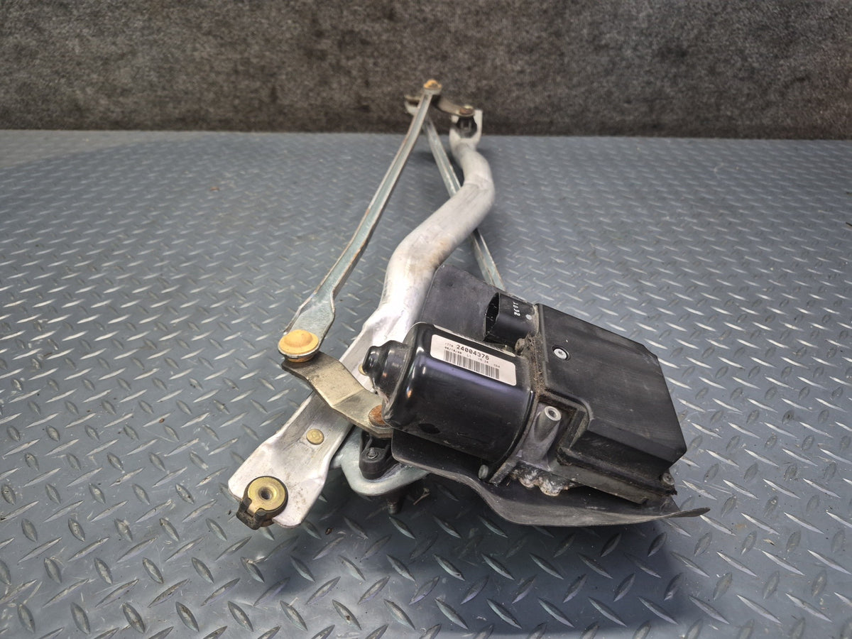 97-04 Chevrolet Corvette C5 Windshield Wiper Transmission Linkage w Motor OEM