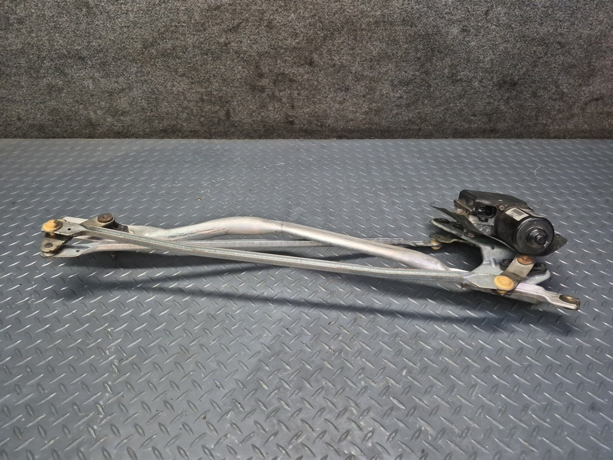 97-04 Chevrolet Corvette C5 Windshield Wiper Transmission Linkage w Motor OEM