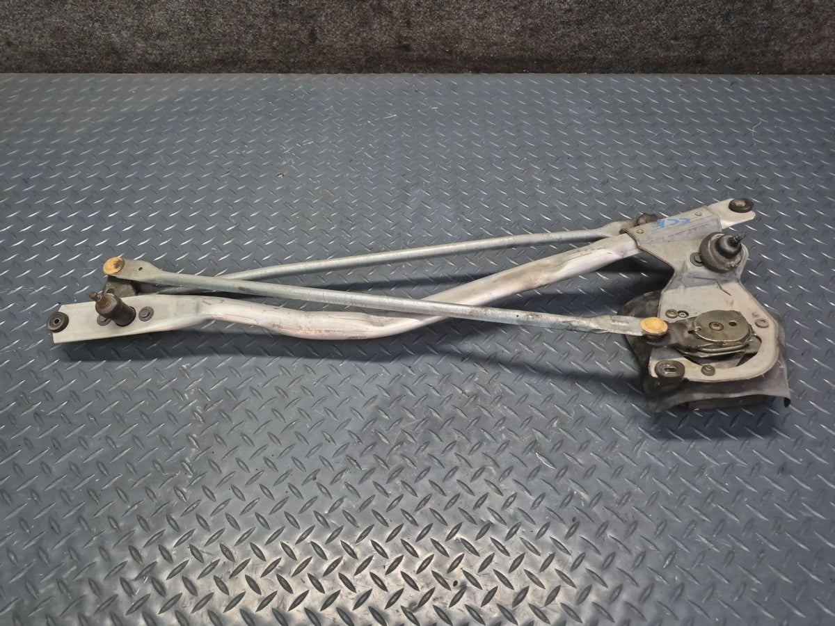 97-04 Chevrolet Corvette C5 Windshield Wiper Transmission Linkage w Motor OEM