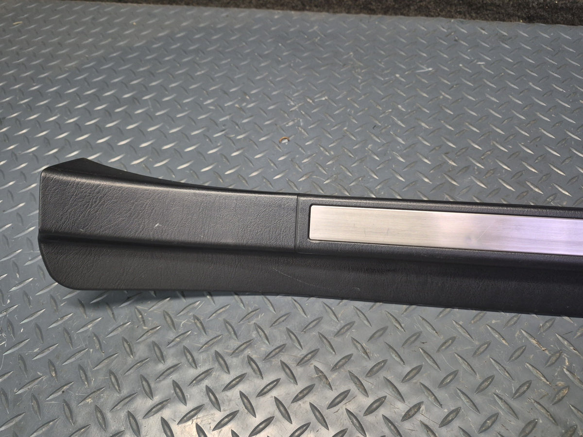 02-05 Lexus UZZ40L SC430 Left & Right Door Step Scuff Sill Plate Trim Set OEM