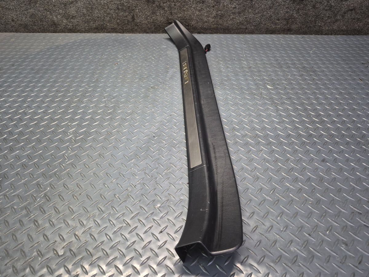 02-05 Lexus UZZ40L SC430 Left & Right Door Step Scuff Sill Plate Trim Set OEM
