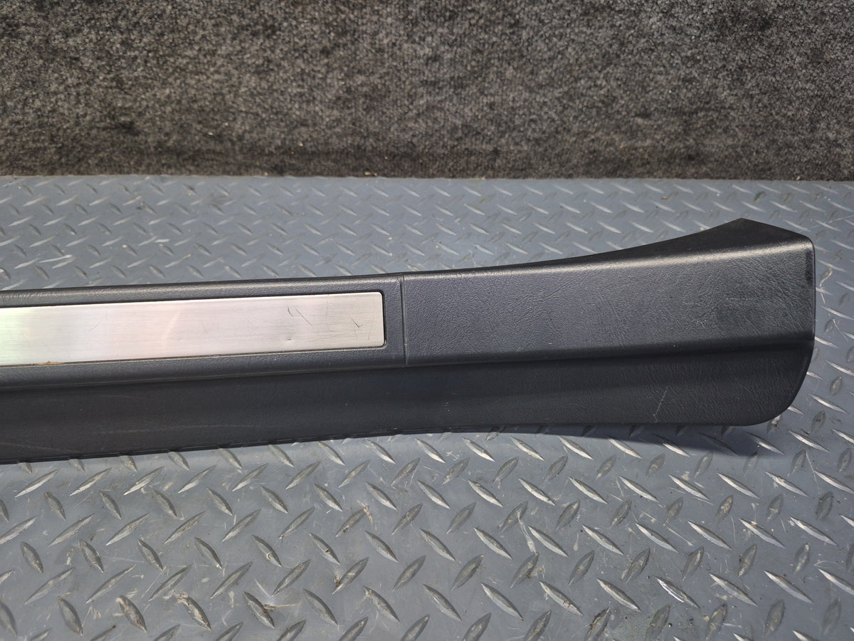 02-05 Lexus UZZ40L SC430 Left & Right Door Step Scuff Sill Plate Trim Set OEM