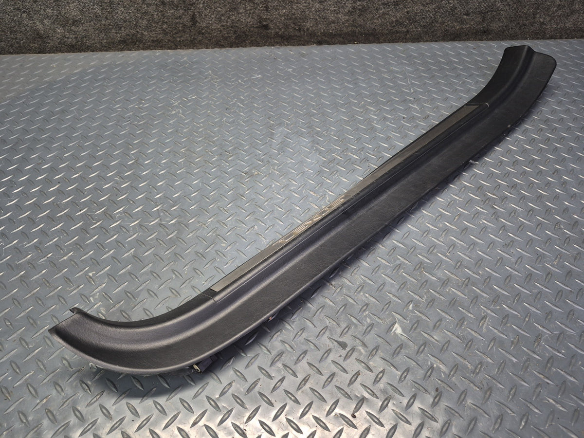 02-05 Lexus UZZ40L SC430 Left & Right Door Step Scuff Sill Plate Trim Set OEM