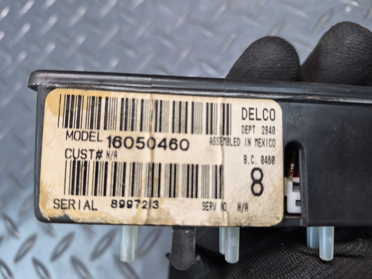 97-04 Chevrolet Corvette C5 Climate Vacuum Valve Module Solenoid 16050460 OEM