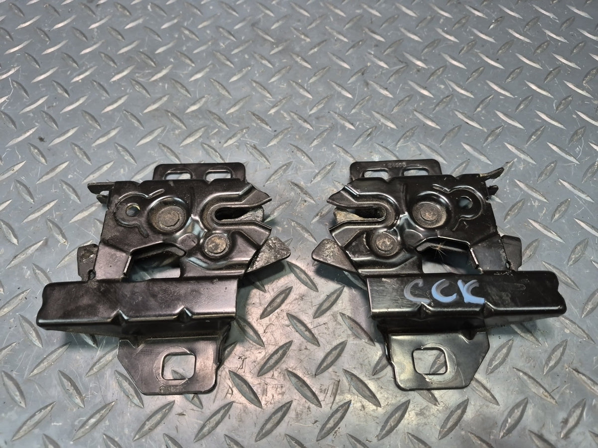 97-04 Chevrolet Corvette C5 Set of 2 Front Left & Right Hood Lock Latch OEM