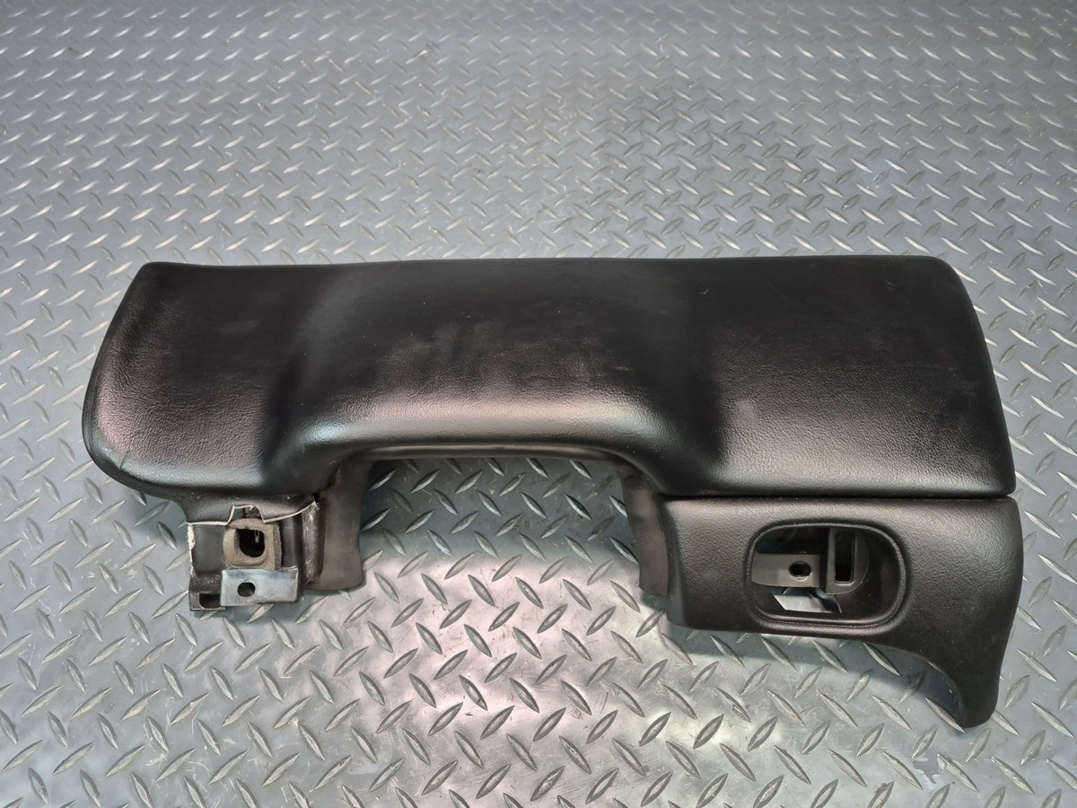 97-04 Chevrolet Corvette C5 Left Under Dash Knee Trim Cover Panel Black OEM