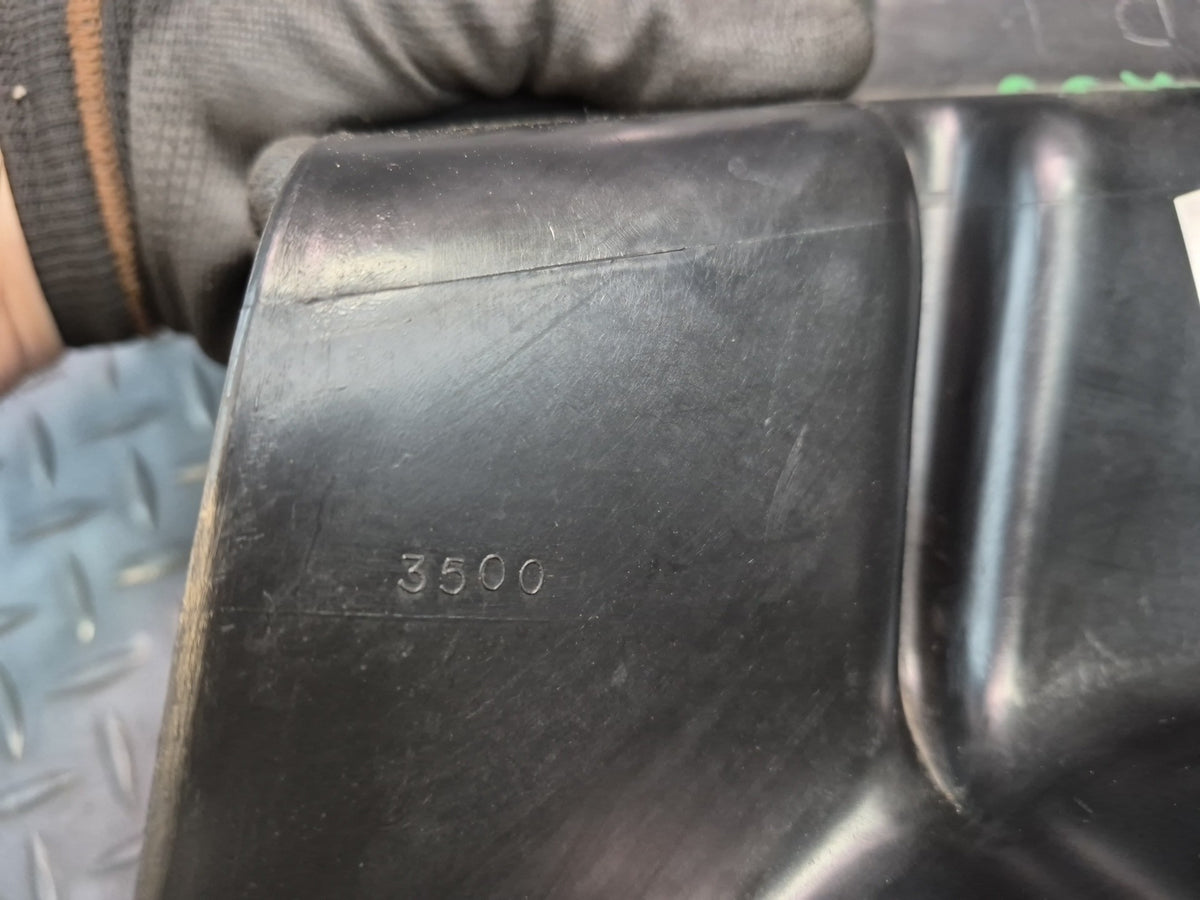 98-04 Chevrolet Corvette C5 Convert Right B-pillar Trim Cover Panel Black OEM