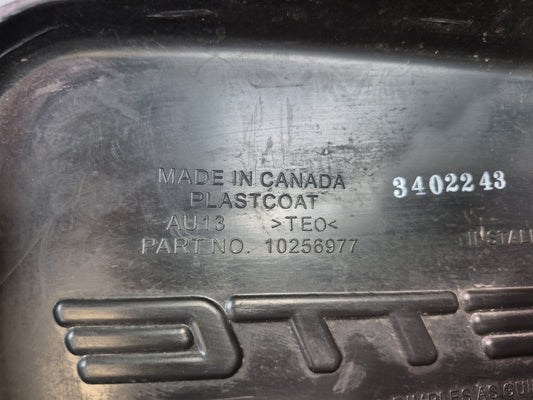 97-04 Chevrolet Corvette C5 Front Bumper License Plate Trim Cover Panel OEM