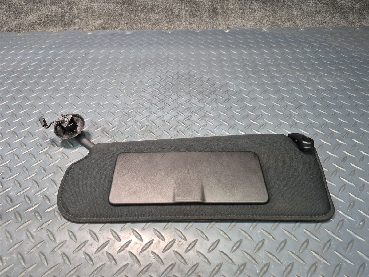 98-04 Chevrolet Corvette C5 Conv Set of 2 Front Left Right Sun Visor Black OEM