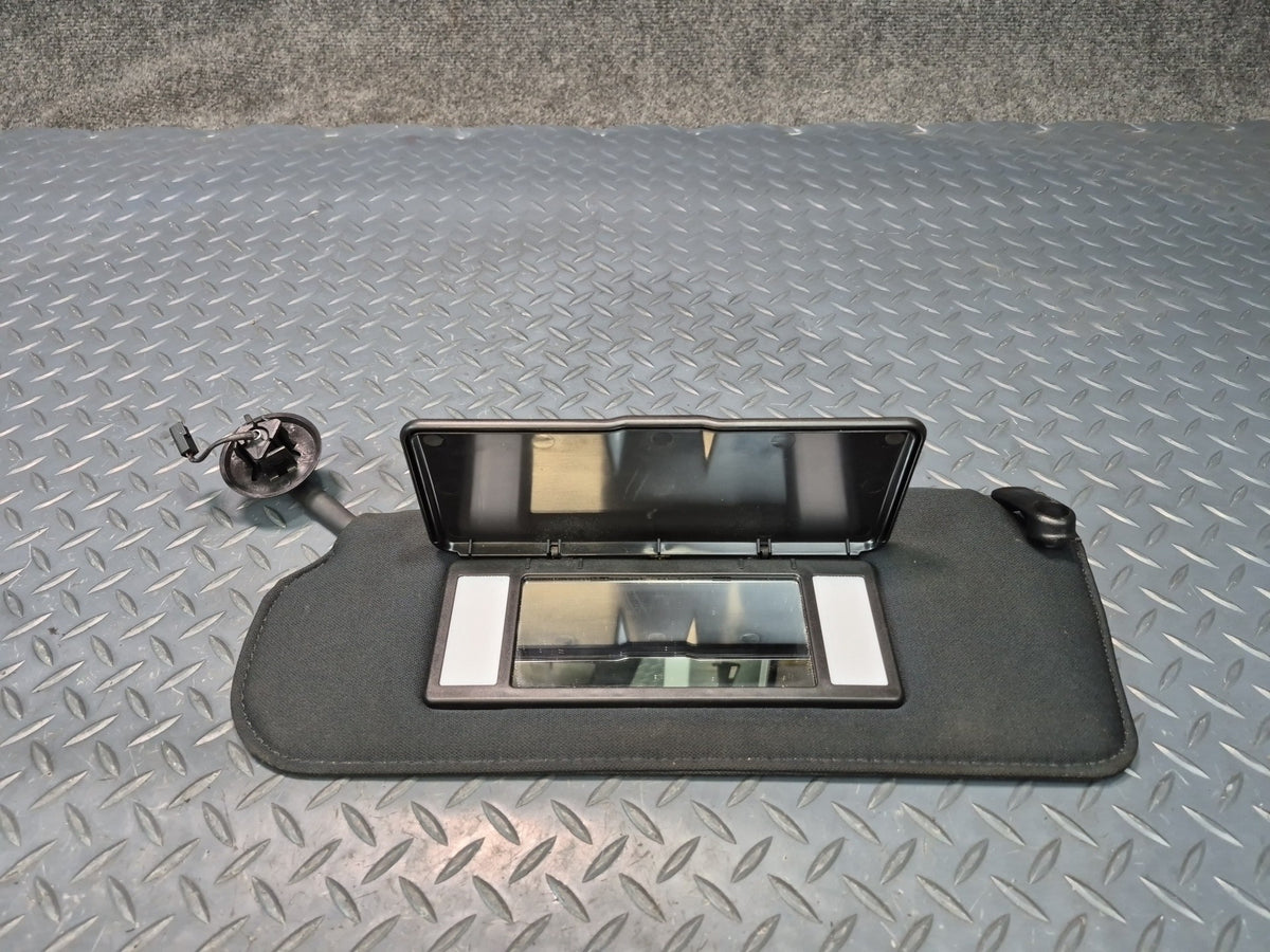 98-04 Chevrolet Corvette C5 Conv Set of 2 Front Left Right Sun Visor Black OEM