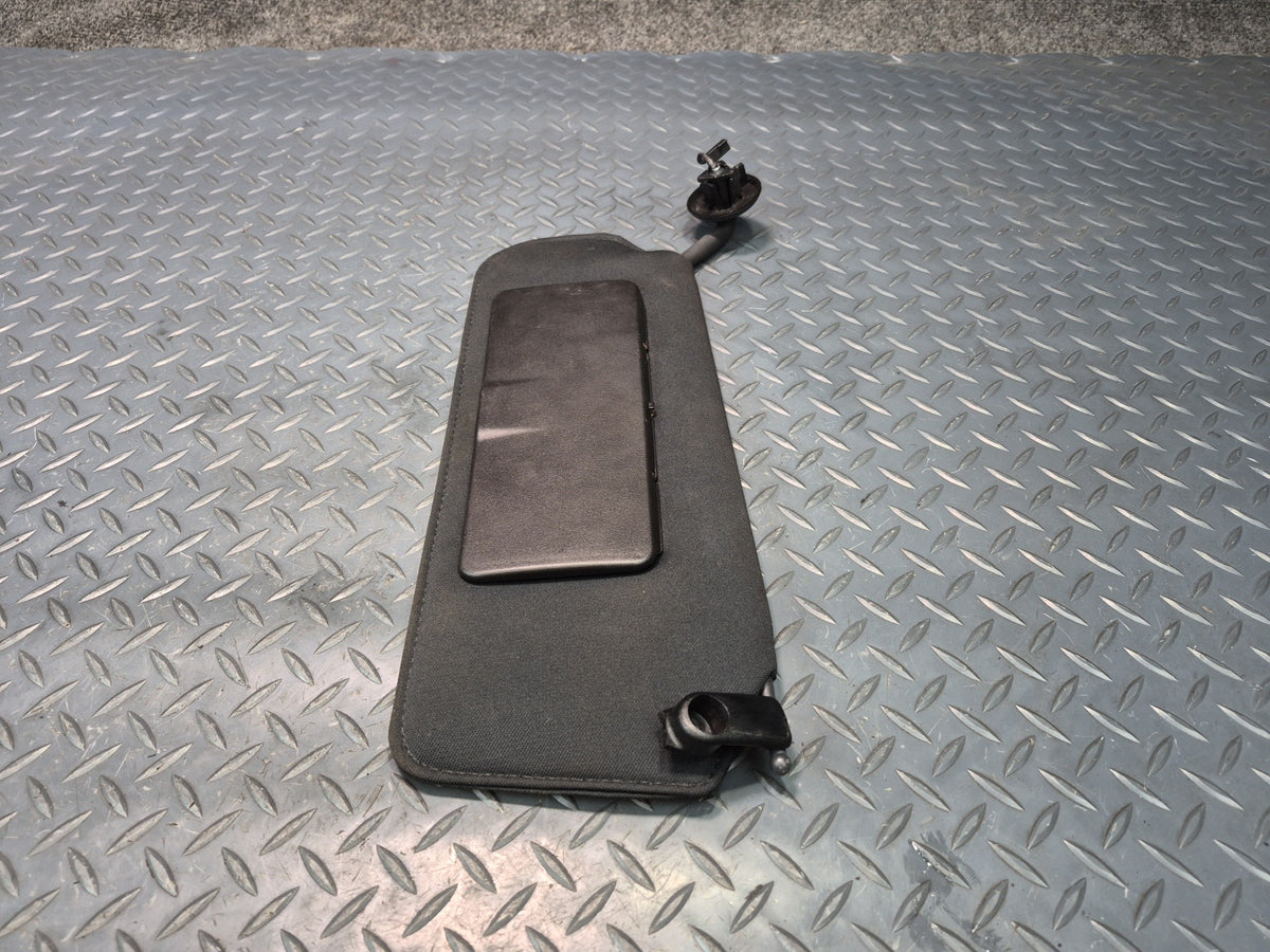 98-04 Chevrolet Corvette C5 Conv Set of 2 Front Left Right Sun Visor Black OEM
