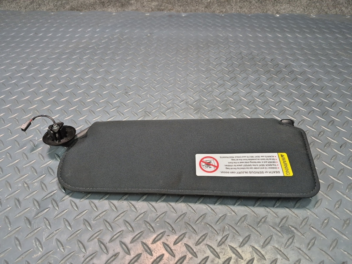 98-04 Chevrolet Corvette C5 Conv Set of 2 Front Left Right Sun Visor Black OEM